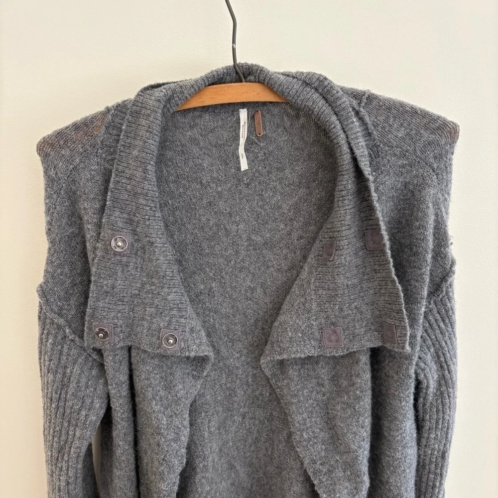 Free People Wool Blend Cardigan
